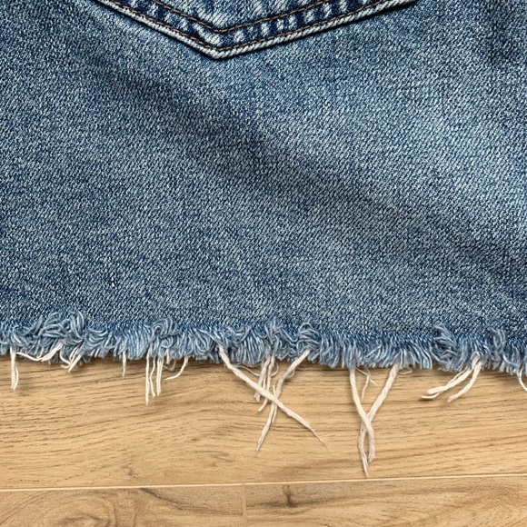 Free People zip it up denim skirt - Picture 7 of 9
